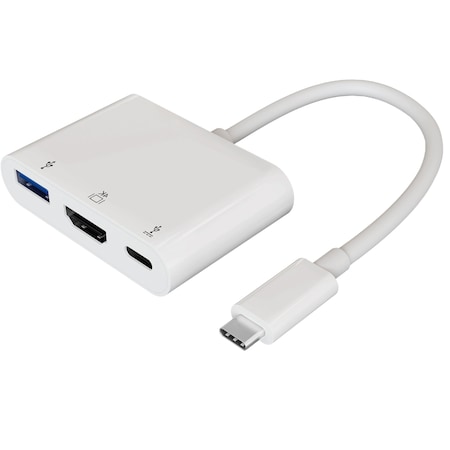 Sanoxy USB3.1 Type-C to USB3.0+HDMI+Type-C Multiport Adapter with 100W PD Charging SANOXY-UC205-8210