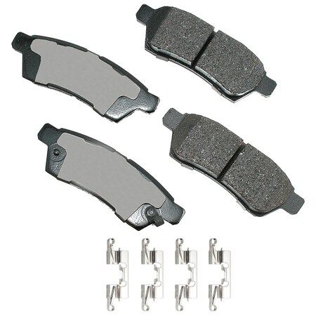 Akebono Street Perf Pad, Asp1100A ASP1100A