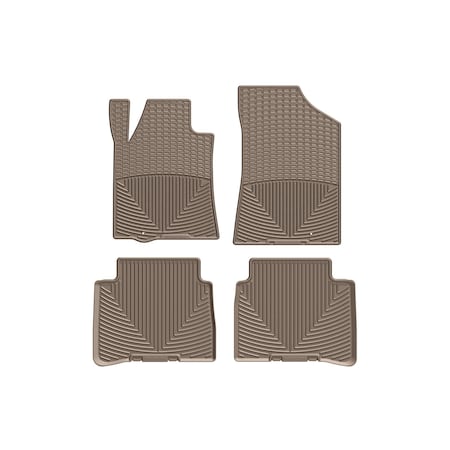 Weathertech Tan, Front and Rear All Weather Floor Mats WTNT252164