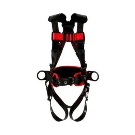 3M Protecta Protecta Full Body Harness, Vest, Positioning, Mating Chest Strap/Tongue Leg Strap Buckles, M/L 1161309