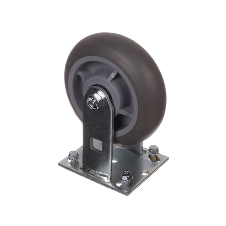 Lockwood Manufacturing 6'' MTL HNDLG PLT CASTER - RIGID CAS-62HT-R