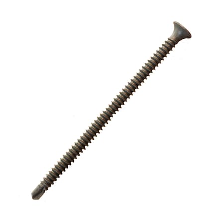 Trufast #6 x 2 in Grip-Deck Self-Drilling Screw Exterior Ceramic Heavy Duty Steel Metal Phillips, 1000PK FSD06-2000