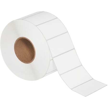 Tape Logic 2 x 5in White Thermal Transfer Labels THL616