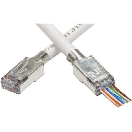Platinum Tools EZ-RJ45 SHIELDED, EXTERNAL GROUND. PKG 100PC/BAG. 105022