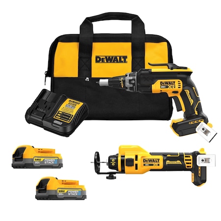 Dewalt CordlessToolCombinationKit, (2)1.7Ah DCK265E2
