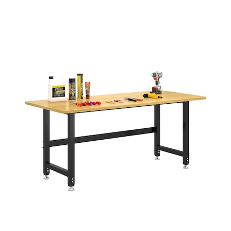 4Dock 72in x 32in Economy Heavy-Duty Workbench & Packing Table WB202-7232-RB