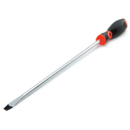 Perform Tool Screwdriver Slotted; 3/8 In; 12 In Length; Chrome Vanadium Steel; With Magnetic Tip W30983