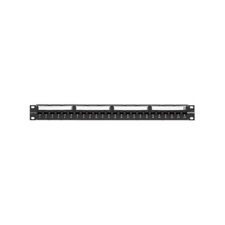 Leviton 24-Port Panel Preloaded Cat 6A, 110-Style Extreme Flat 6A586-U24