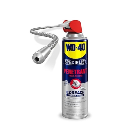 Wd-40 Specialist Penetrant with Flexible Straw, 13.5 oz, Can, Liquid 300486