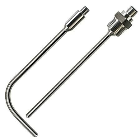 Omega Pt100 RTD Sensor Probe, Bendable, Vibration Resistant, M12 CONN, -50 degC to 500 degC, 0.25 " x 6 " PR-26C-3-100-A-1/4-0600-M12-1