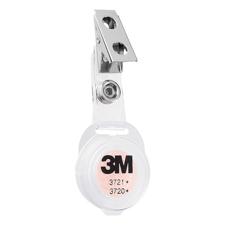 3M Badge Monitor, 8 in H, 3 in W, PK5 3721+