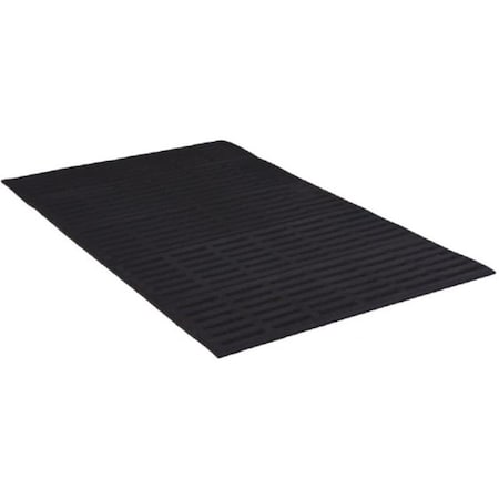 Buymats 3 x 22 ft. Counter Tred Mat Slotted Grease-Resistant Black 39-177-0920-30002200