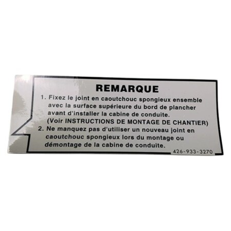 Komatsu PLATE, KOMATSU OEM 426-933-3270 426-933-3270