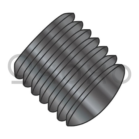 Oxoxo 1/4-20X1/2 Coarse Thread Socket Set Screw Oval Point Plain, 100PK 159869
