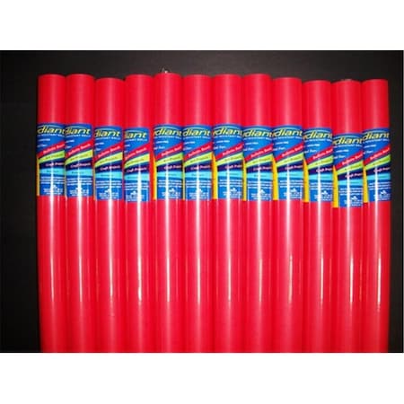 Riteco Raydiant Fade Resistant Art Rolls Bright Red 24 In. X 12 Ft. 12 Pack, 12PK 80031