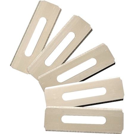 Vulcan Replacement Knife Blade, 2-1/4 in L, SK5 Steel, Single Edge, 2-Point JL-BD-123L