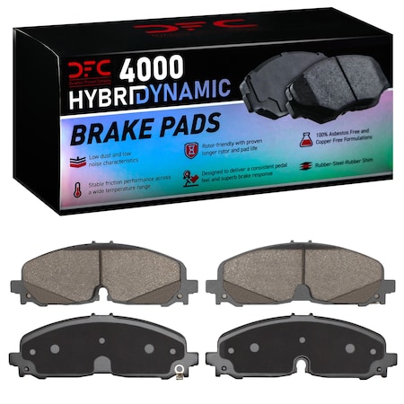 Dynamic Friction Co DFC 4000 HybriDynamic Brake Pads 4000-2371-00