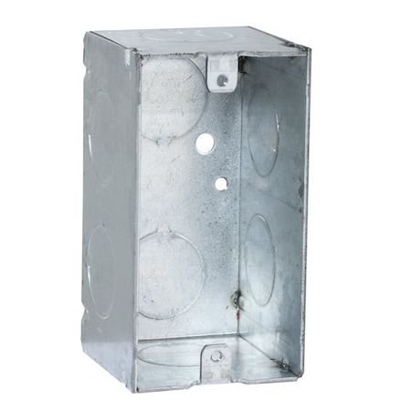 Raco Electrical Box, 16.5 cu in, Wall Box Box Type, 1, Steel 674