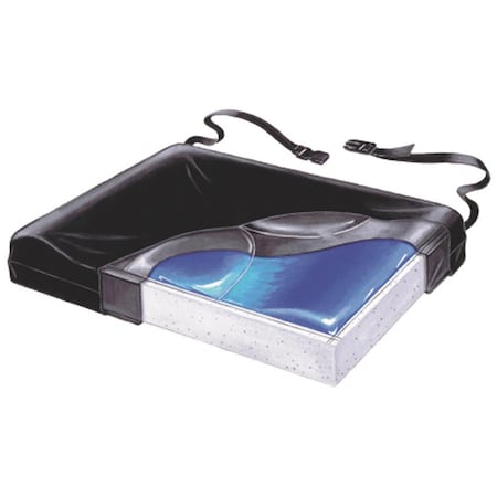 Skil-Care 16 in. Stability Plus Gel-Foam Vinyl Cushion with LSI Cover 751046