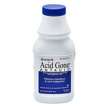 Major Pharmaceuticals Antacid Acid Gone Liquid, 355mL Bottle 00904772714