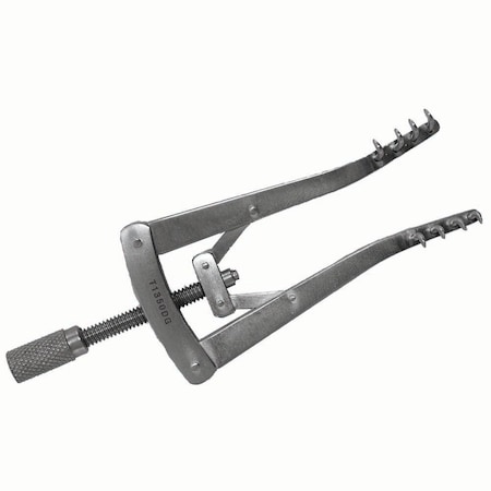 Jorgensen Laboratories Alm Retractor Sharp, Stainless steel, 2 3/4", (7cm) J0244A