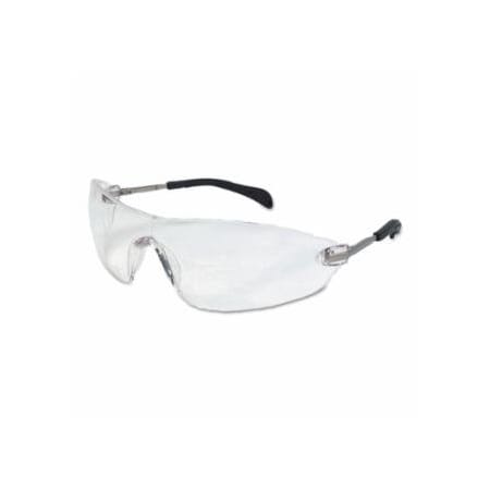 Mcr Safety Blackjack Elite Protective Eyewear, Clear Lens, Duramass HC, Clear Frame 135-S2210