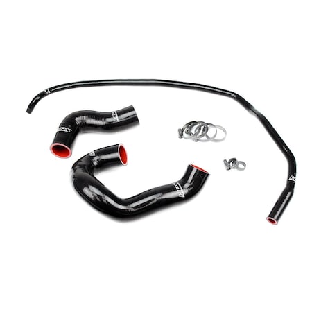 Hps Performance High Temp Reinforced Silicone Radiator Coolant Hose Kit, Black,  57-2160-BLK