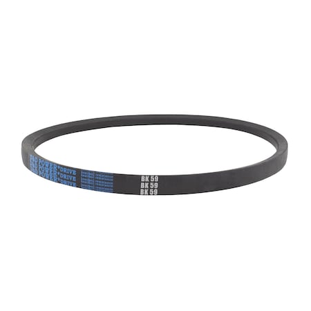 D&D V-Belt, BK, 0.656in x 62in OC BK59