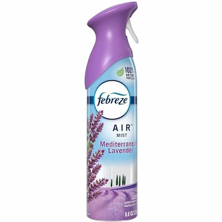 Febreze AIR, Mediterranean Lavender, 8.1 oz Aerosol Spray, 6PK 96264
