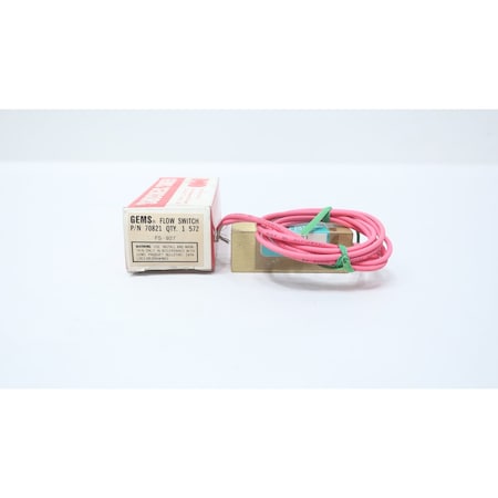 Gems FLOW SWITCH 120-240V-AC 0.25GPM 1/4IN NPT FS-927 70821