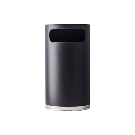 Witt Industries Black Half-Round Receptacle 9HR-BK