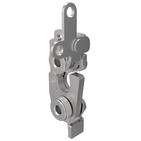 Southco Rotary Push To Close Latch, Large Size, Two Stage, Two Point Lever 6.7 MM Through Hole R4-30-40-301-20