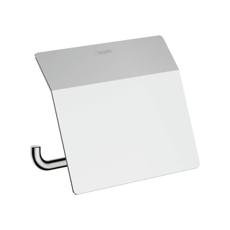 Hansgrohe AddStoris Toilet Paper Holder with Cover in Chrome 41753000