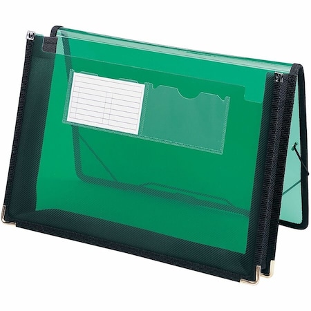 Smead InnDura Letter File Wallet, Green SMD71951