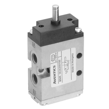 Aventics Manual Air Control Valve, Roller 5634210100