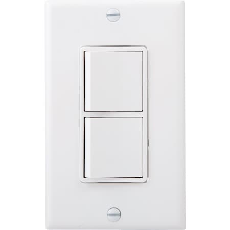 Do It Best Single Pole Wht 15A Duplex Switch C22-05679-00W