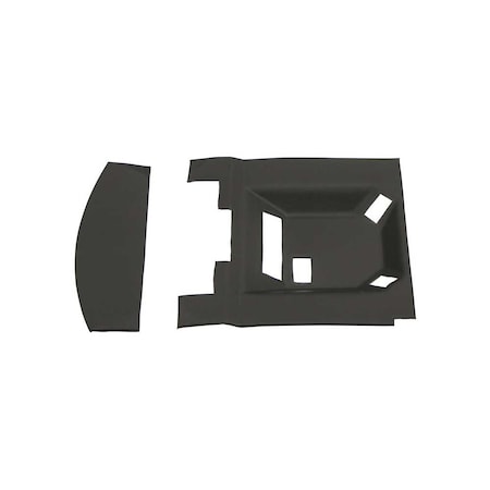 K&M Mfg Complete Headliner Kit for John Deere 20 Series Combines Black Vinyl 4507