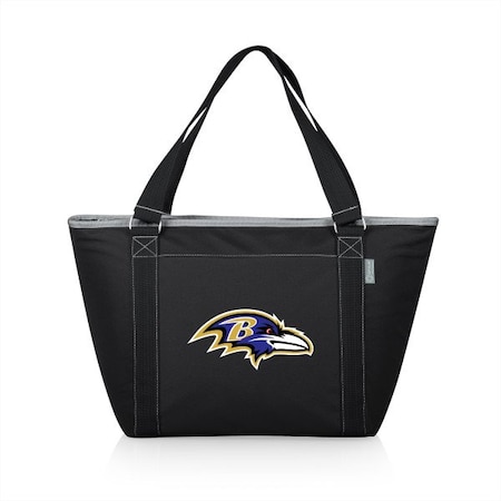 Picnic Time Family Of Brands Baltimore Ravens - Topanga Cooler Tote Bag, (Black) 619-00-175-034-2