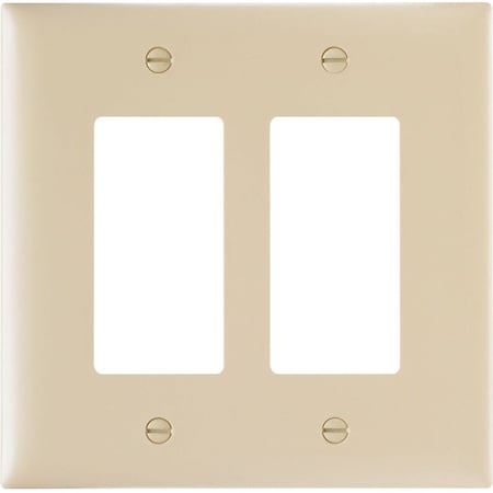 Legrand WallPlate, Decorator-Rocker, Brown, Nylon TPJ262I