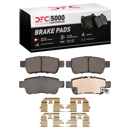 Dfc 5000 Advanced Disc Brake Pad Set, 1551-1088-01
