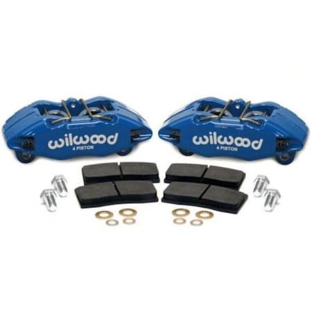 Wilwood DPHA Front Caliper & Pad Kit Fits for 2015-20018 Honda & Acura - Blue 140-13029-CB