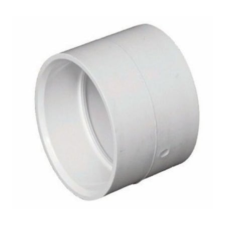 Charlotte Pipe And Foundry 6 SCH 40 DWV Coupling PVC 00100  1600HA