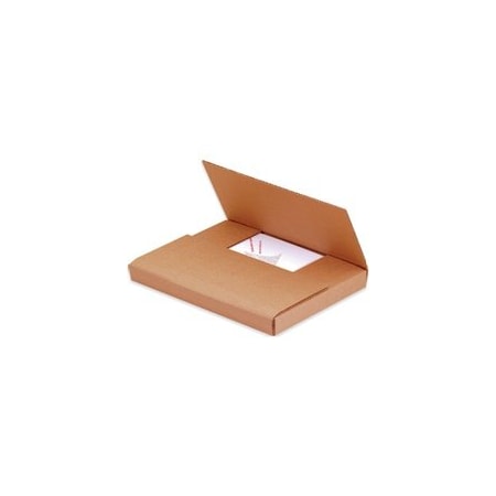 Bubblefast 50-10 1/4 x 10 1/4 x 1'' Kraft Easy-Fold Mailers, 50PK BFM10101K