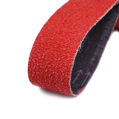 Combat Abrasives 1-1/2in x 60in Ceramic Shredder Sanding Belts, 8PK XCB1-1/2X60SHREDDER