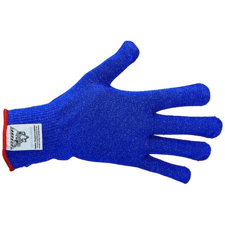Workhorse Color-Coded Cut-Resistant Hand Protection Gloves, FDA-Compliant, A8, 13 Gauge WH A513-BLU-XL