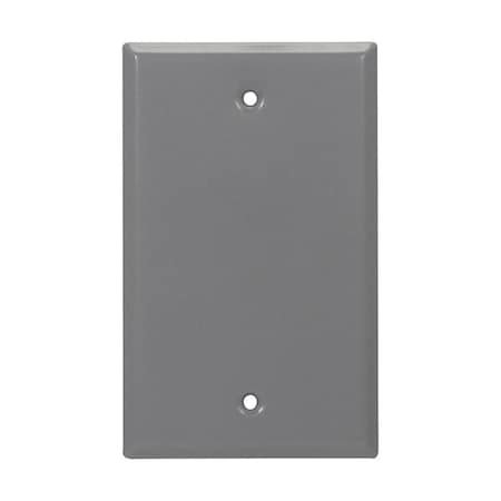 Crouse-Hinds Eaton Crouse-Hinds series weatherproof blank outlet cover, 10PK TP7292