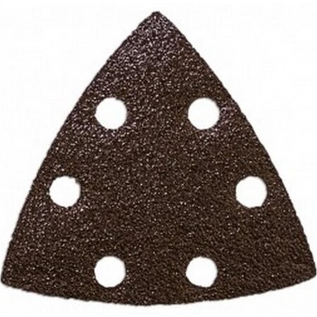 Imperial Blades One Fit 80 Grit Tri Sand Paper With Vacuum Holes, 5PK IBOTSPH80-5