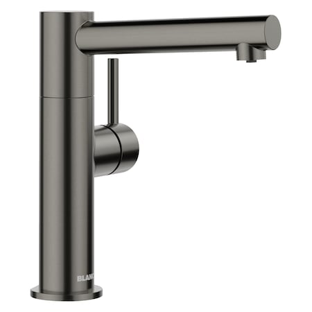 Blanco Alta II Beverage, Satin Dark Steel 527567