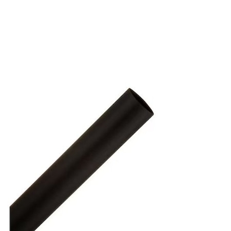 3M Heat Shrink Thin-Wall Tubing Black, 1/2" 3 Spools/Case, 600PK FP-301-1/2-BLACK-200