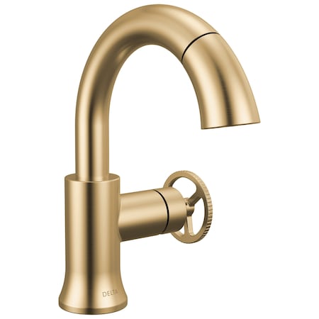 Delta Trinsic Single Handle Pull-Down Bathroom Faucet In Champagne Bronze 558HAR-CZPD-DST